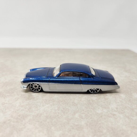 2003 Hot Wheels First Editions 4/42 Fish'd & Chip'd #016 Silver Blue 1:64 (e4) - Picture 1 of 6